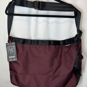 Burgundy Messenger Bag